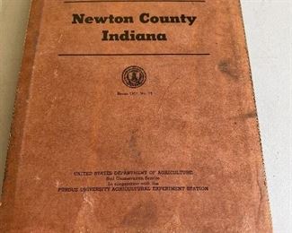 Soil Survey Newton County Indiana $12.00
