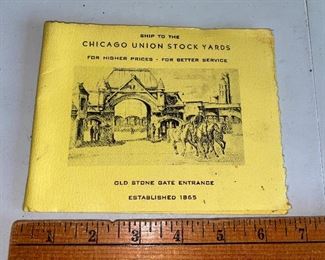 Chicago Union Stock Yards Booklet $9.00