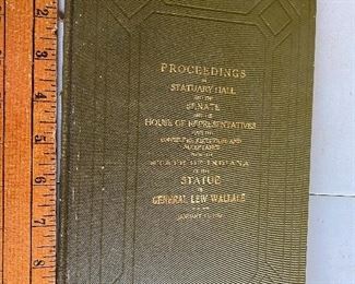 Proceedings on Statuary Hall and the Senate 1910 $25.00
