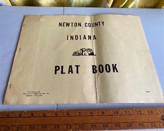 1966 Newton County Indiana Plat Book $45.00
