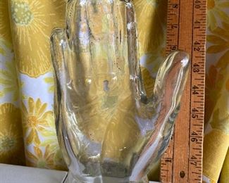 Glass Hand Bottle $8.00