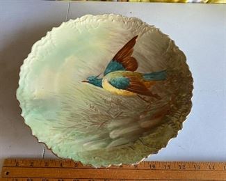 B&H Limoges Hand Painted Plate $35.00
