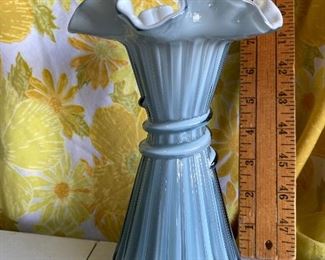 Fenton Blue Vase $16.00
