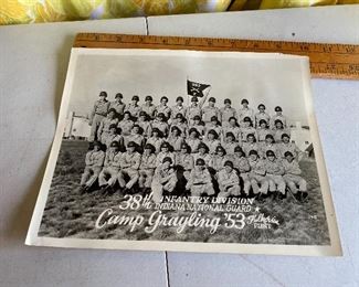 1953 Camp Grayling Indian National Guard $10.00