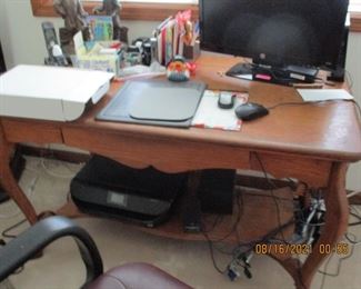 Vintage Library table with drawer