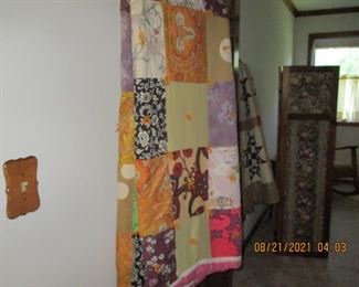 Hand stitched quilts