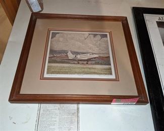 Print w/ Frame - Airplane