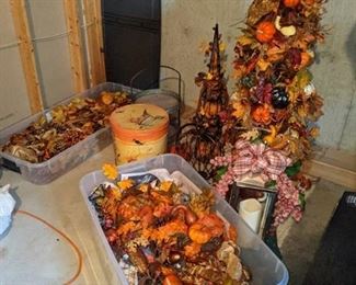 Variety of Autumn Decor