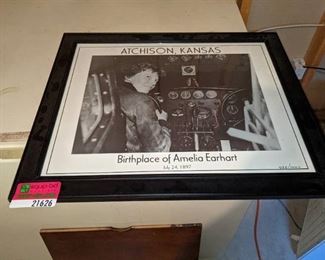 Limited Edition Amelia Earhart Print