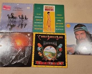 (5) Used Vinyl Records