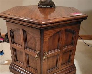 Octagon Shaped End Table