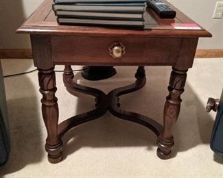 Wooden end table