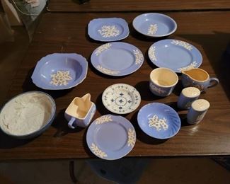 Blue Dish Set