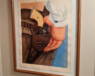 Cowboy Painting (signed)