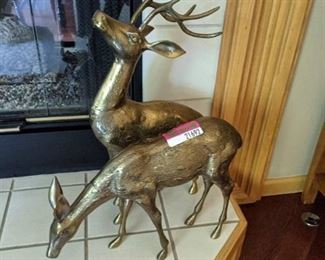 Home decor - (2) Deers