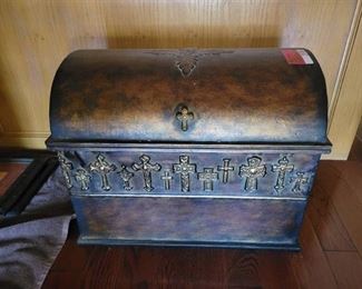 Decorative Metal Chest