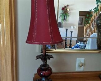 Red Decorative lamp