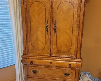 Wood Armoire