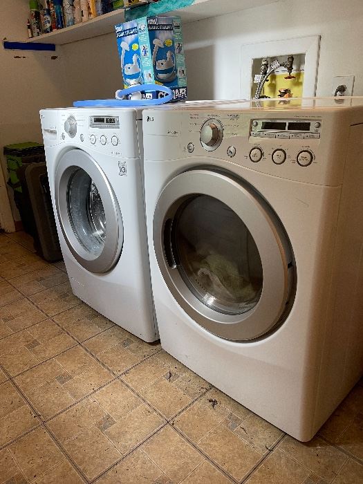 LG washer & dryer