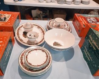 Christmas dishes , Christopher Radko