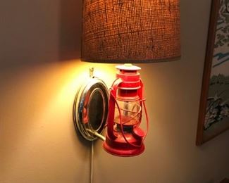 $ 48.00 -Wall lantern lamp (#2) - includes one lamp