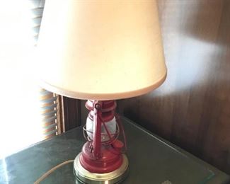 $ 40.00 -Lantern table lamp (#3) includes one lamp