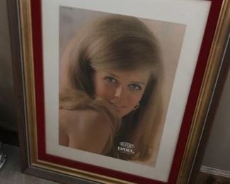 $ 48.00 - 1960's DuPont Ad poster. Framed and matted.(outside of frame 30.5"x20.5"