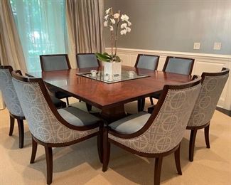 Stunning 72" x 72" dining room table. Photo 1 of 4. 