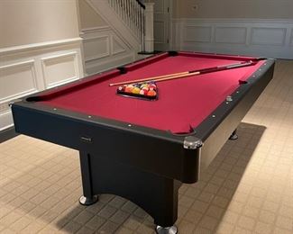 Sportcraft 84" billards table with removable ping pong table top. Photo 1 of 4.