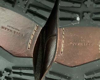 Assorted men's designer dress shoes in size 8 through 10. Brands included Barneys New York, Prada, Cole Haan, Todd's, etc. Photo 8 of 9.