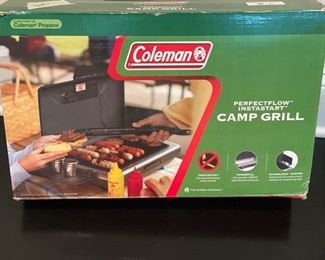 Coleman Camp Grill. 