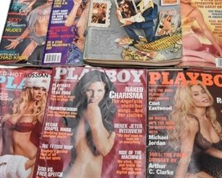 20. Group Lot Of Vintage PLAYBOY Magazines