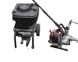 22. Fresh Water Pump and KARCHER Pressure Washer