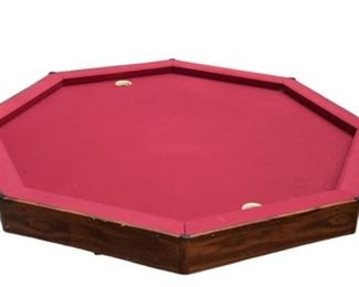 35. Bumper Pool Poker Table