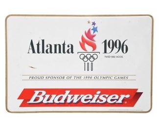 39. BUDWISER 1996 Atlanta Olympics Sign