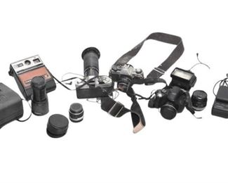 46. Group Lot Of Camera Accessories