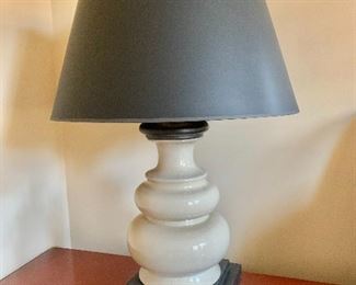 Visual Comfort crackle glaze table lamp