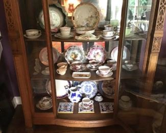 Lots of China, Cups and Saucers, Tiles, Limoges, etc