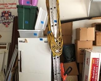 Freezer, ladder
