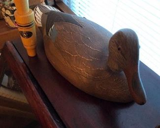 Handmade duck decoy