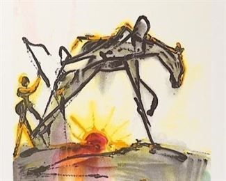 Dali "Horse of Labor" Giclee