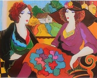 Patricia Villa Saint Tropez Serigraph