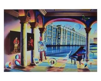 Ferjo View of the Hermitage Giclee