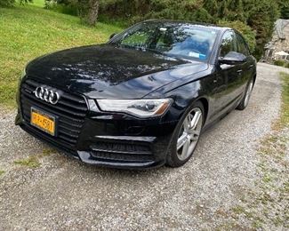 2016 Audi A6 2.0 Fully Loaded AWD. 58K original miles. Serviced strictly by Audi. Great condition. 