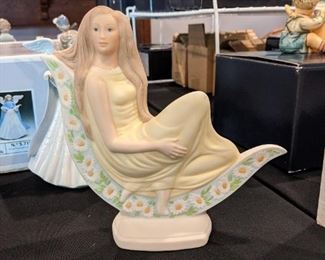 Goebel "Awakening" Figurine Signed Laszlo Ispanky