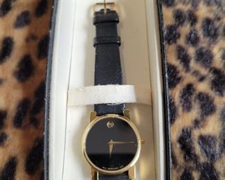 An original Movado Museum Watch alongside 1000s of other Jewelry items