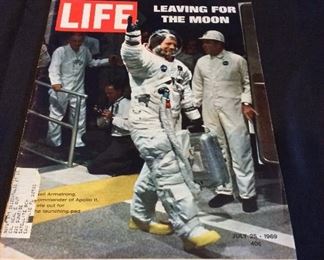 LIFE Magazine Leaving for the Moon. 