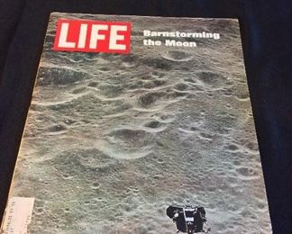 LIFE Magazine Barnstorming the Moon. 