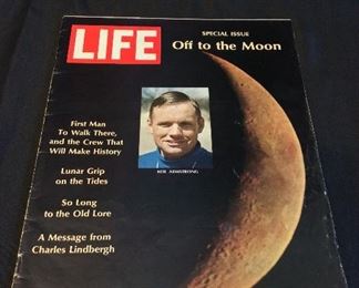 LIFE Magazine Off to the Moon. 