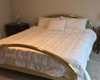 Lipparini Italian Brass Bed. King Size. 